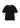Short-sleeved semi-sheer crewneck T-shirt made with elastically woven cotton. Handknit appliqué fringe at the front. Available in Black, and White