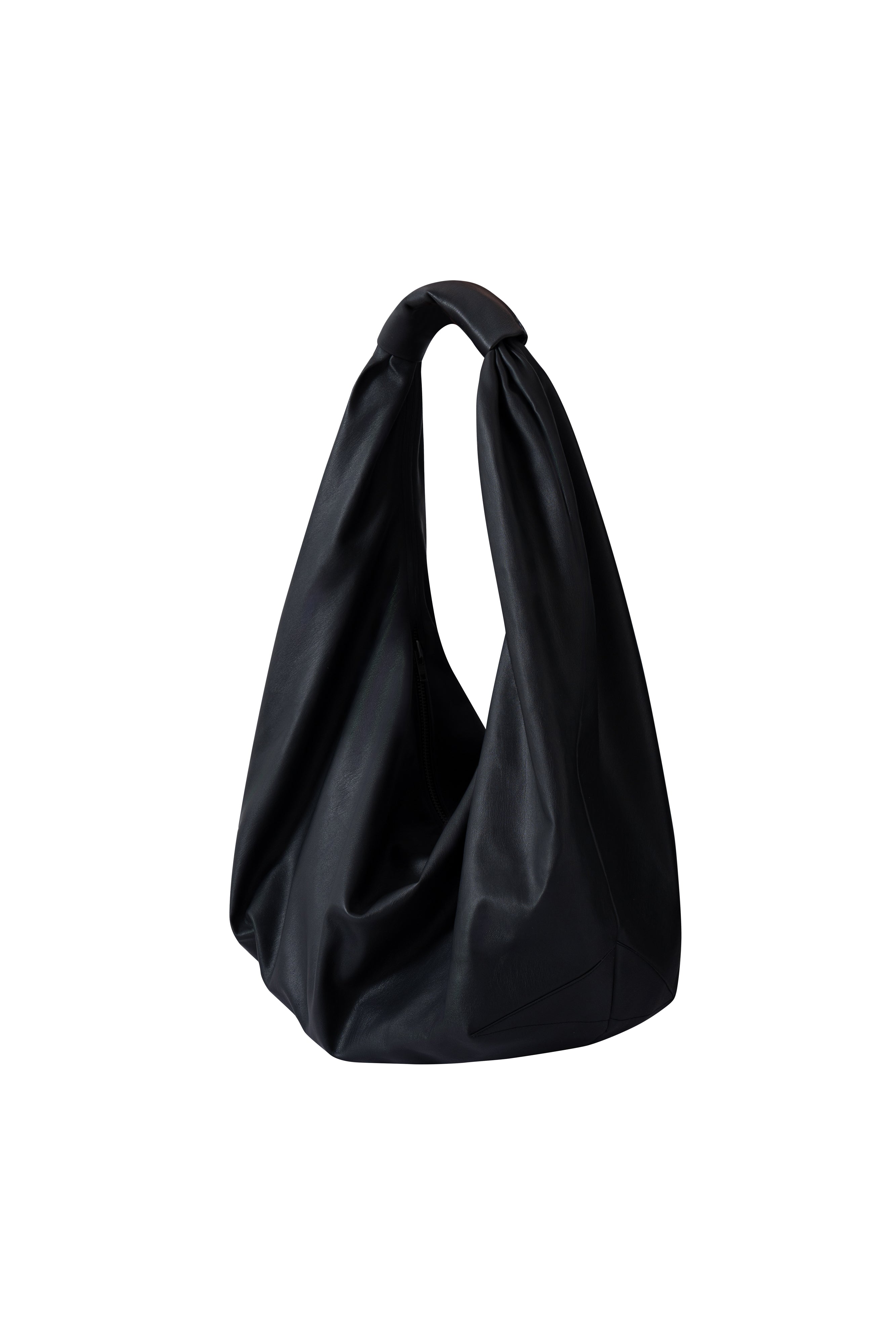 Unstructured Bags Vegan Leather Tote Bag Black – Subtle Le Nguyen