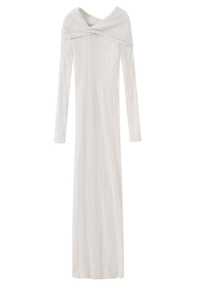 Twisted Wrinkle Dress