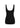 Smocking Tank Top Black
