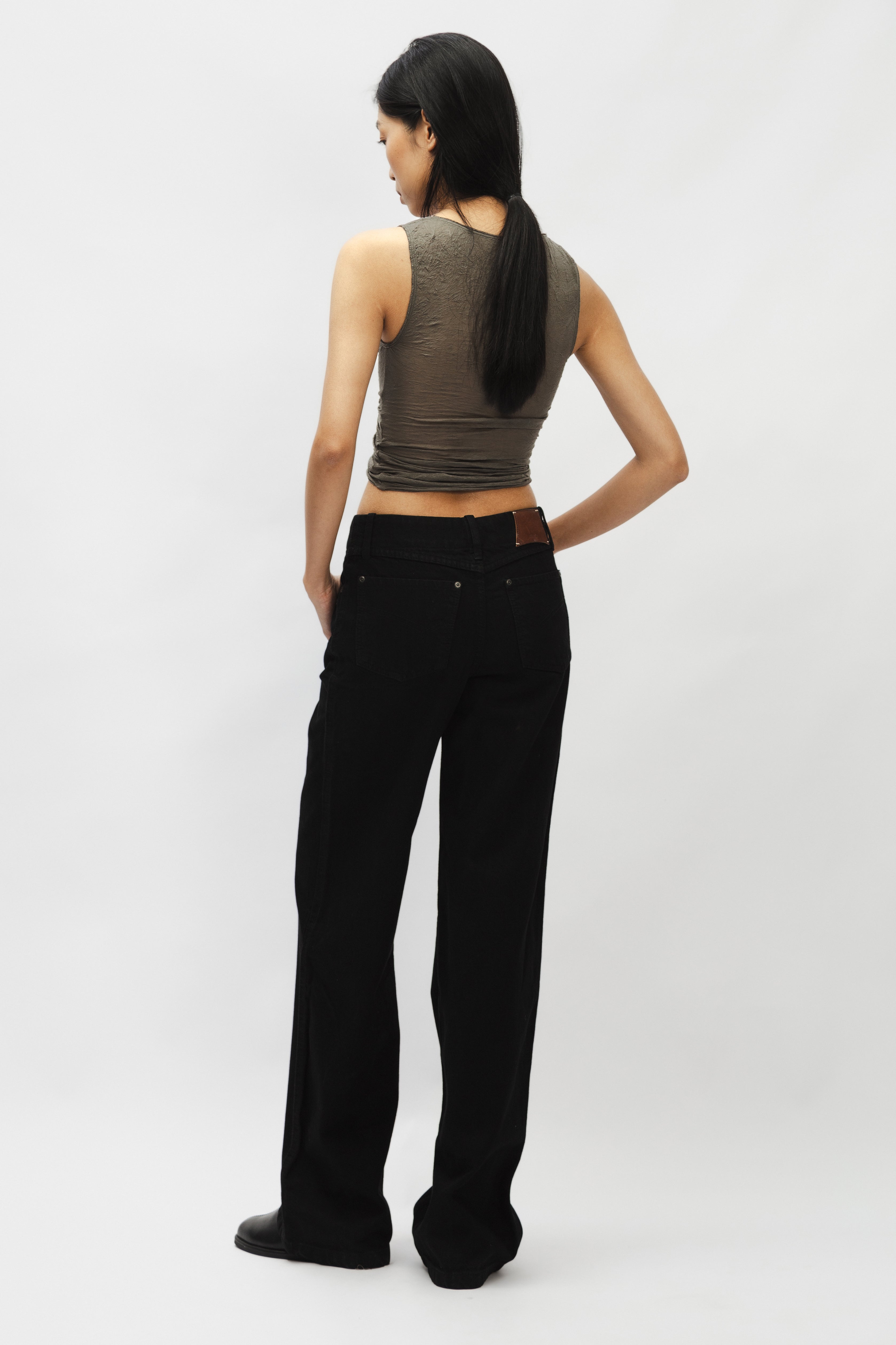   Jeans ブラック タンクトップ TOPANGA デニム タンクトップ – リーバイス®公式オンラインストア