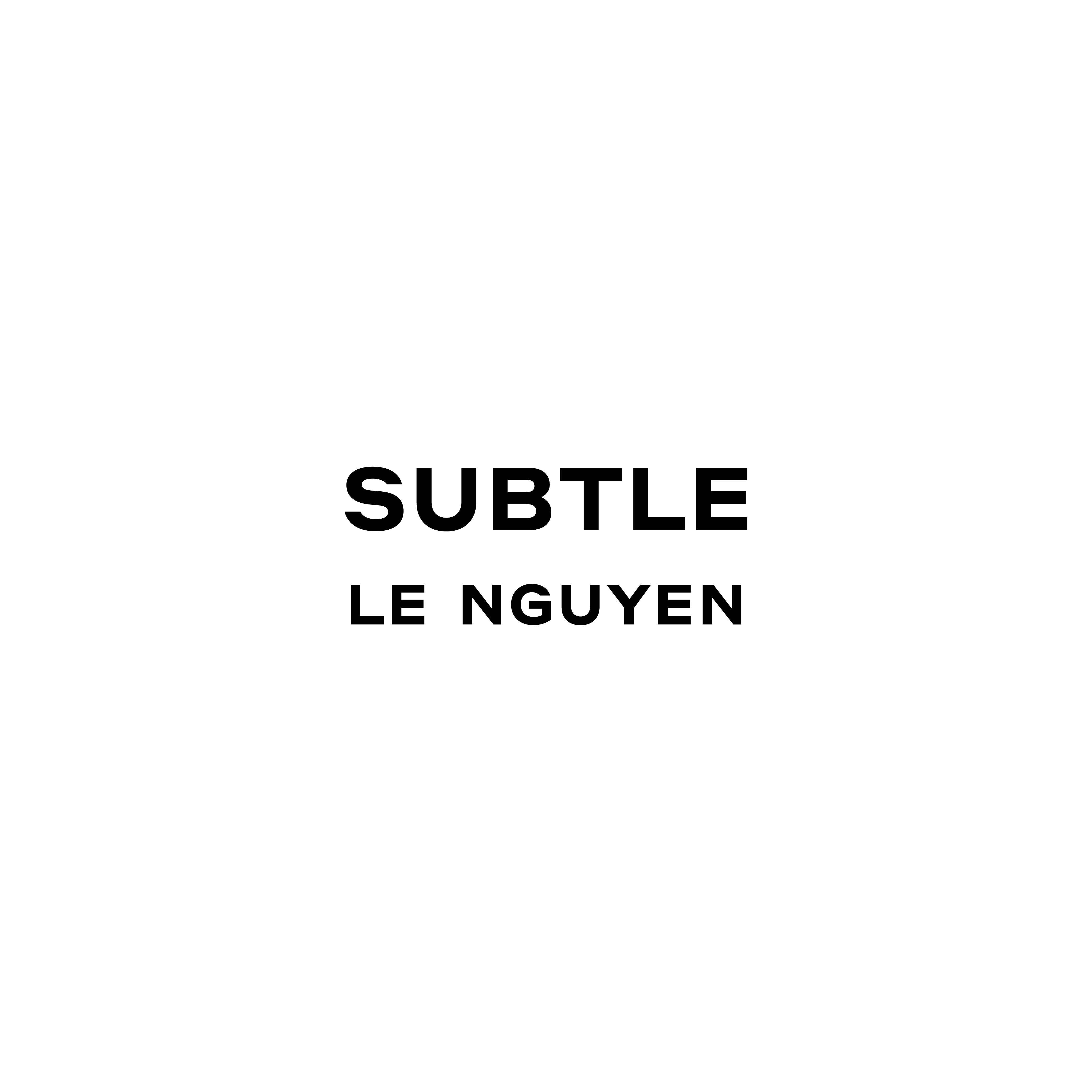 Subtlety Logo About – Subtle Le Nguyen